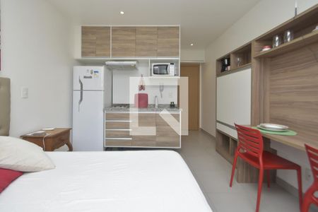 Studio de kitnet/studio para alugar com 1 quarto, 21m² em República, São Paulo