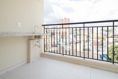 Sacada de apartamento para alugar com 2 quartos, 56m² em Centro, São Bernardo do Campo