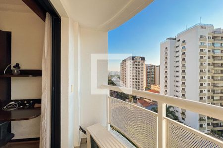 Sacada de apartamento para alugar com 1 quarto, 35m² em Moema, São Paulo