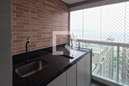 Varanda da Sala e do Quarto 1 de apartamento para alugar com 2 quartos, 68m² em José Menino, Santos