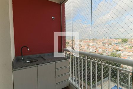 Varanda de apartamento à venda com 3 quartos, 70m² em Vila Nova Alba, São Paulo