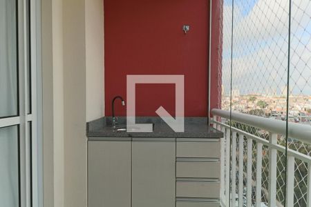 Varanda de apartamento à venda com 3 quartos, 70m² em Vila Nova Alba, São Paulo