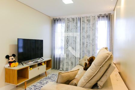 Sala de apartamento para alugar com 3 quartos, 62m² em Jardim Utinga, Santo André