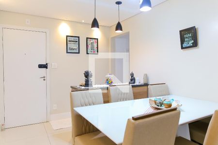 Sala de apartamento para alugar com 3 quartos, 62m² em Jardim Utinga, Santo André