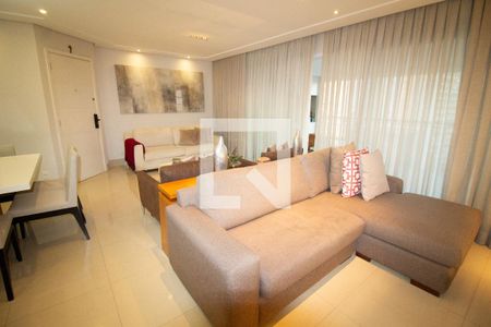 Sala de apartamento à venda com 3 quartos, 134m² em Belenzinho, São Paulo