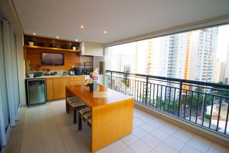 Varanda gourmet de apartamento à venda com 3 quartos, 134m² em Belenzinho, São Paulo