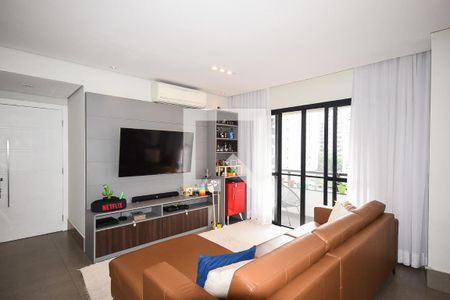 Sala de tv de apartamento à venda com 3 quartos, 107m² em Vila Andrade, São Paulo
