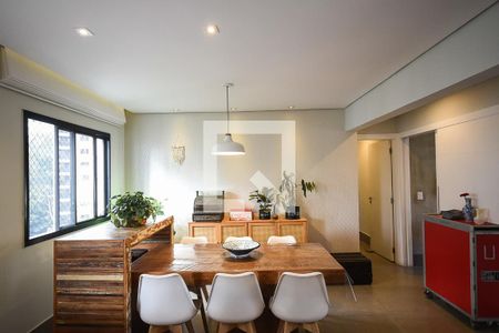 Sala de jantar de apartamento à venda com 3 quartos, 107m² em Vila Andrade, São Paulo