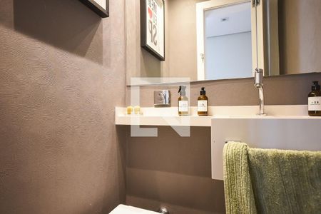 Lavabo de apartamento à venda com 3 quartos, 107m² em Vila Andrade, São Paulo