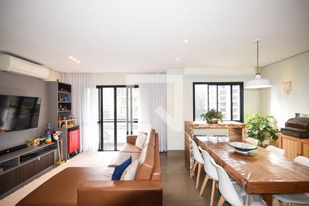 Sala de apartamento à venda com 3 quartos, 107m² em Vila Andrade, São Paulo