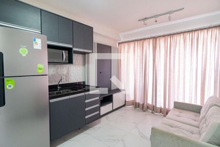 Sala/Cozinha de apartamento para alugar com 1 quarto, 37m² em Vila Monte Alegre, São Paulo