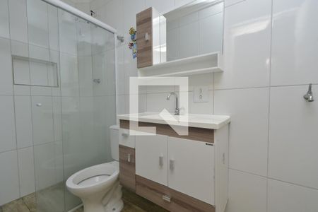 Banheiro de apartamento para alugar com 1 quarto, 27m² em Santa Cecilia, São Paulo