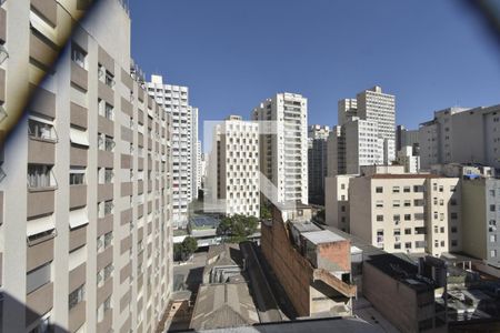 Vista do Quarto de apartamento para alugar com 1 quarto, 27m² em Santa Cecilia, São Paulo