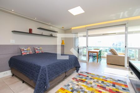 Quarto de apartamento para alugar com 1 quarto, 66m² em Brooklin, São Paulo