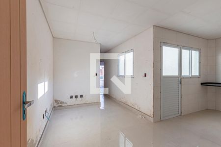 Sala de apartamento à venda com 2 quartos, 47m² em Vila Pires, Santo André