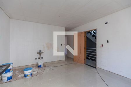Sala e Cozinha de apartamento à venda com 2 quartos, 51m² em Vila Pires, Santo André