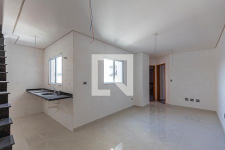 Sala de apartamento à venda com 2 quartos, 101m² em Vila Pires, Santo André