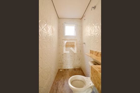 Banheiro do Quarto 1 - Suíte de apartamento para alugar com 2 quartos, 112m² em Santa Maria, Santo André