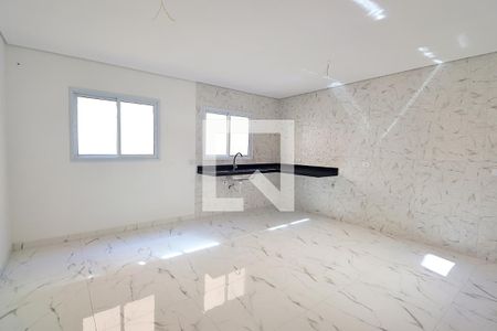 Sala de apartamento para alugar com 2 quartos, 112m² em Santa Maria, Santo André