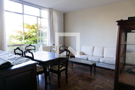 Sala de apartamento à venda com 3 quartos, 98m² em Humaitá, Rio de Janeiro