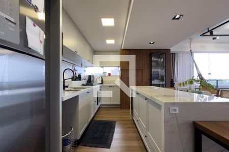Sala/Cozinha de apartamento à venda com 3 quartos, 123m² em Santa Tereza, Porto Alegre