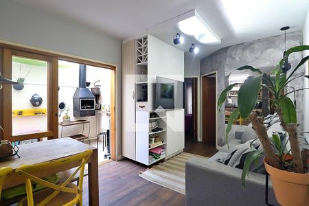 Sala de apartamento à venda com 2 quartos, 65m² em Santa Maria, Santo André