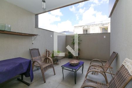 Sacada de apartamento para alugar com 3 quartos, 93m² em Nova Suíssa, Belo Horizonte