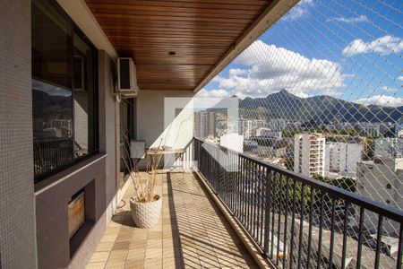 Varanda da Sala 1 de apartamento à venda com 5 quartos, 254m² em Maracanã, Rio de Janeiro