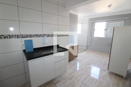 Cozinha/Sala de apartamento para alugar com 1 quarto, 17m² em Vila Alzira, São Paulo