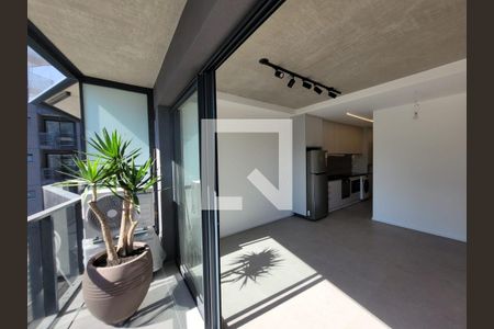 Sala  de apartamento para alugar com 1 quarto, 44m² em Vila Olímpia, São Paulo