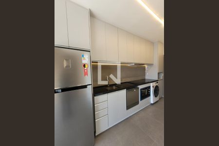 Cozinha de apartamento para alugar com 1 quarto, 44m² em Vila Olímpia, São Paulo