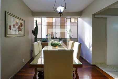 Sala de Jantar de apartamento à venda com 4 quartos, 175m² em Lourdes, Belo Horizonte