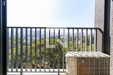 Studio - Varanda de kitnet/studio para alugar com 0 quarto, 24m² em Brooklin Paulista, São Paulo