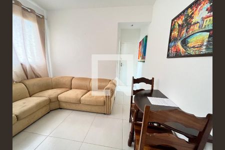 Sala de apartamento à venda com 1 quarto, 42m² em Cambuí, Campinas