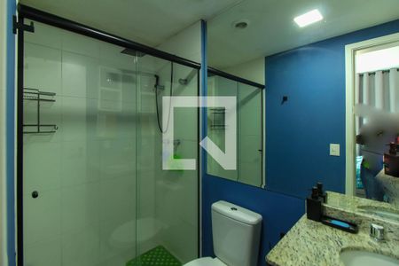 Banheiro da Suíte de apartamento para alugar com 2 quartos, 50m² em Tatuapé, São Paulo