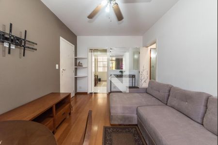 Sala de apartamento para alugar com 2 quartos, 69m² em Vila Cordeiro, São Paulo