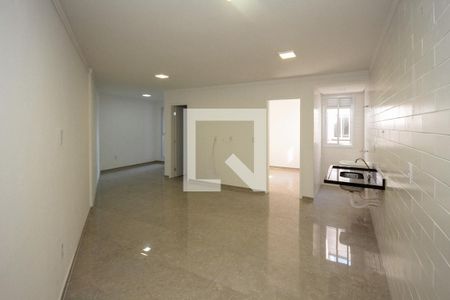 Sala e Cozinha de apartamento para alugar com 1 quarto, 35m² em Quinta da Paineira, São Paulo