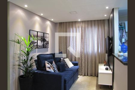 Sala de apartamento para alugar com 2 quartos, 46m² em Jardim São Francisco (zona Leste), São Paulo