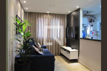 Sala de apartamento para alugar com 2 quartos, 46m² em Jardim São Francisco (zona Leste), São Paulo