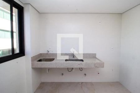 Cozinha de apartamento à venda com 2 quartos, 53m² em Barro Preto, Belo Horizonte