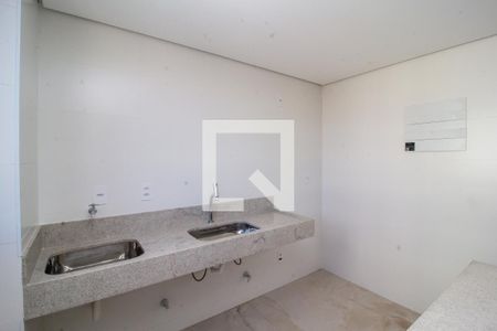 Cozinha de apartamento à venda com 2 quartos, 53m² em Barro Preto, Belo Horizonte