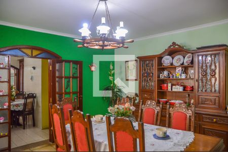 Sala de Jantar de casa à venda com 4 quartos, 250m² em Vila Santa Luzia, São Bernardo do Campo
