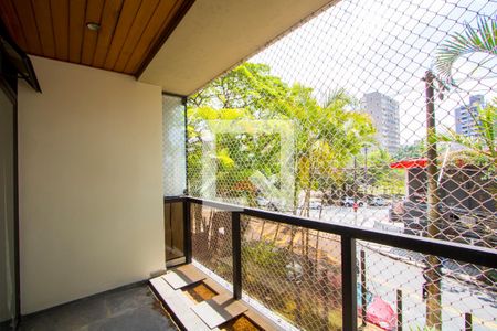 Varanda da sala de apartamento à venda com 3 quartos, 159m² em Vila Bastos, Santo André