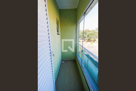 Varanda da Suite 1 de casa à venda com 2 quartos, 109m² em Parque Novo Oratório, Santo André