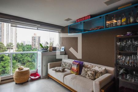 Varanda de apartamento à venda com 2 quartos, 78m² em Jardim Fonte do Morumbi, São Paulo