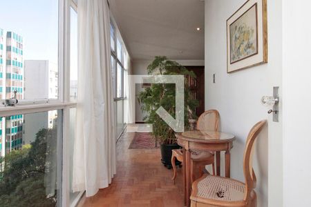 Varanda de apartamento à venda com 3 quartos, 188m² em Higienópolis, São Paulo