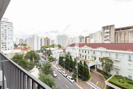 Varanda - Vista de apartamento para alugar com 1 quarto, 28m² em Vila Mariana, São Paulo