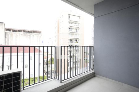 Varanda de kitnet/studio para alugar com 1 quarto, 28m² em Vila Mariana, São Paulo