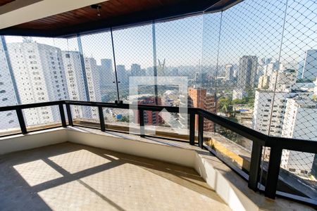 Varanda  de apartamento à venda com 4 quartos, 365m² em Vila Morumbi, São Paulo