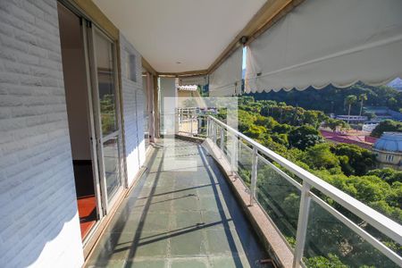 Varanda de apartamento para alugar com 2 quartos, 95m² em Laranjeiras, Rio de Janeiro